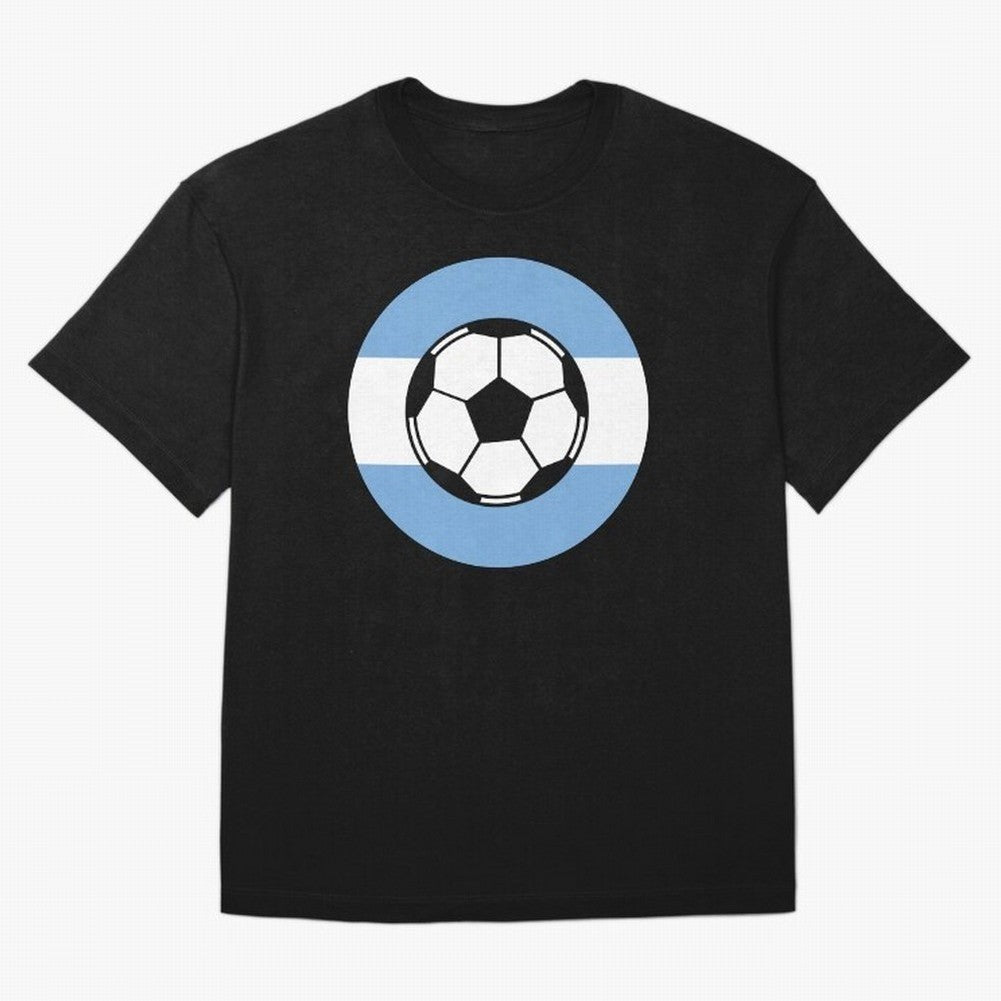 Argentina Football Soccer Colors World Cup North America Classic T-Shirt Follow Every Goal of Global Football Passion for FIFA World Cup 2026 Group Stage, Driven by Messi, Neymar and Mbappe, Argentina, France and Brazil, Vintage Soccer Flavor,