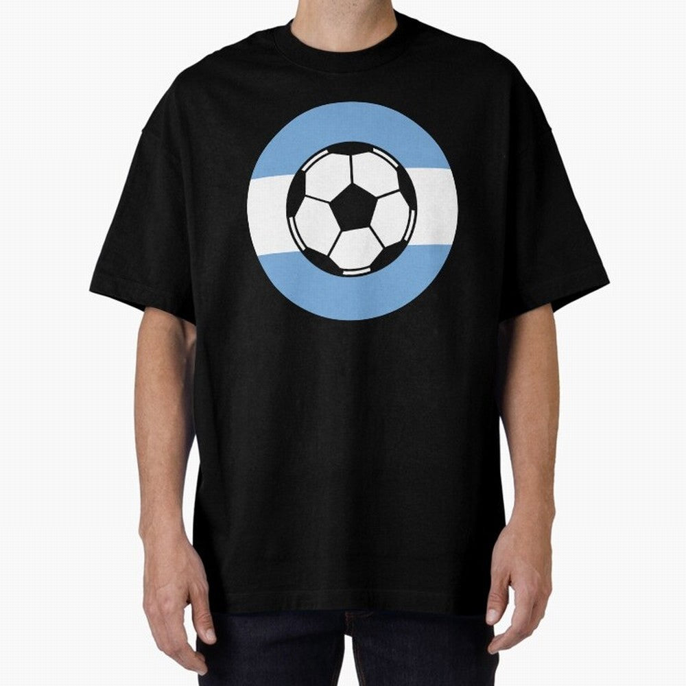 Argentina Football Soccer Colors World Cup North America Classic T-Shirt Follow Every Goal of Global Football Passion for FIFA World Cup 2026 Group Stage, Driven by Messi, Neymar and Mbappe, Argentina, France and Brazil, Vintage Soccer Flavor,