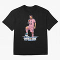 Messi Illustrated Style Drinking Mate ¨C Design by The Goat - Inter Miami Classic T-Shirt Celebrate Golden Goal Energy in the FIFA World Cup 2026 Journey through CR7 and Messi Highlights, Spain and Netherlands Pride, Football History, Final Match