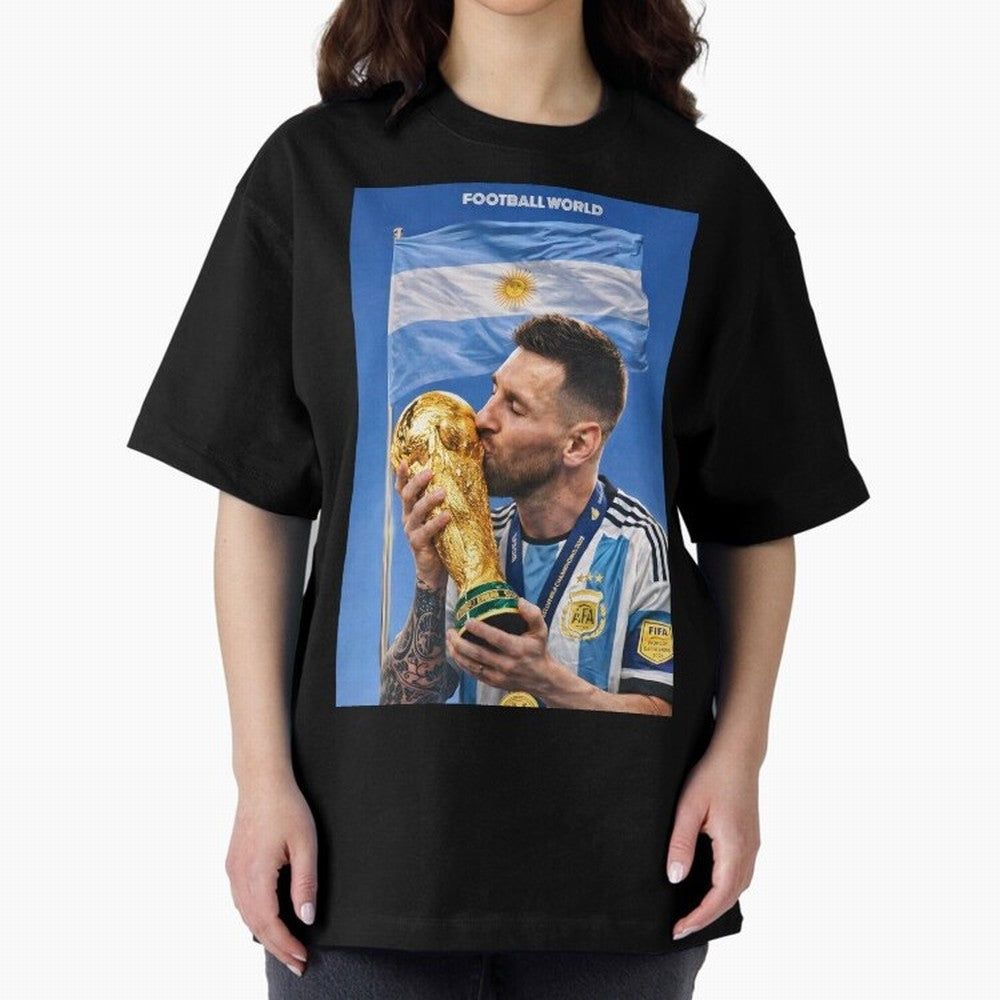 The GOAT¡¯s Glory Classic T-Shirt Bring World Football Passion into Global Football Passion for FIFA World Cup 2026 Group Stage, Celebrating Messi, Neymar and Mbappe, France and Portugal, Fan Favorite Moments, National Team Passion, Big Match Drama