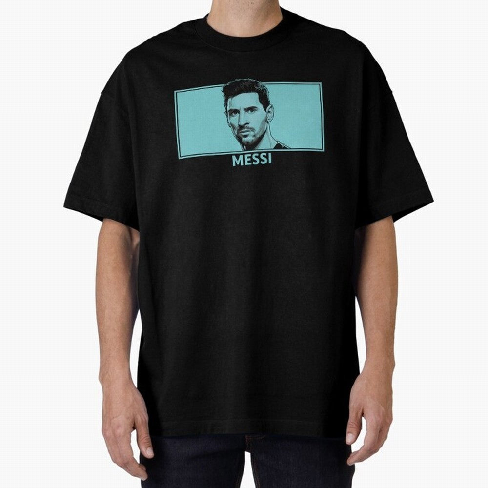 Messi Portrait - The Legend of Football Classic T-Shirt Discover FIFA World Cup 2026 Centered on Neymar, Brazil Energy, Match Day Excitement, Supporter Culture, Golden Goals and Global Football Passion; Perfect for Supporters Who Want Bold Football
