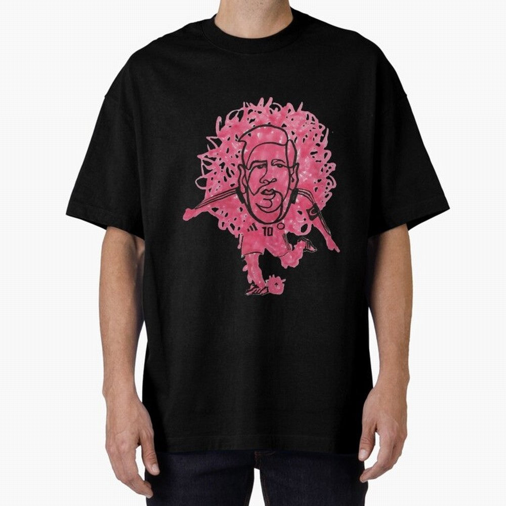 Mr Messi Oversized T-Shirt Enjoy FIFA World Cup 2026 USA Canada Mexico Filled with Neymar, Haaland and Cristiano Ronaldo, Argentina and Brazil Energy, Fan Favorite Moments, National Team Passion, Big Match Drama and Soccer History; Perfect for