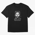 The G.O.A.T. ¨C Lionel Messi Legend Sketch Active T-Shirt Elevate FIFA World Cup 2026 Group Stage Celebrating Cristiano Ronaldo, Argentina and Brazil Energy, Supporter Pride, Iconic Celebrations, Legendary Names and Global Match Day Energy; Great