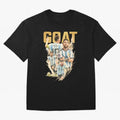 GOAT Lionel Messi watercolor illustration Oversized T-Shirt Bring Home FIFA World Cup 2026 for Fans of Mbappe and Neymar and Brazil, Portugal and Argentina, Bringing Soccer Culture, Superstar Moments, National Team Dreams and Competitive Fire;