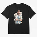 Lionel Messi watercolor illustration Classic T-Shirt Relive the Noise and Pride of the FIFA World Cup 2026 USA Canada Mexico Journey through Cristiano Ronaldo Highlights, England and Germany Pride, Tournament Hype, Historic Matchups, Family Viewing