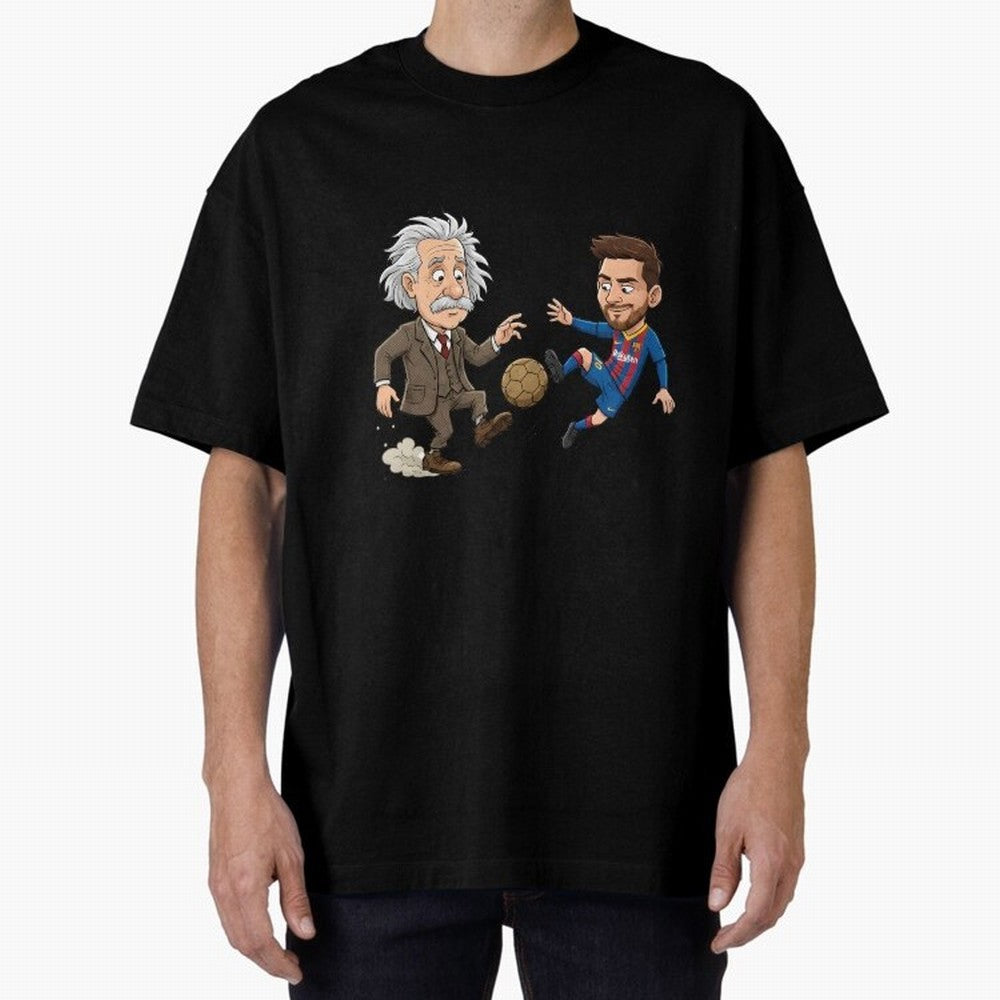 Messi the best in the world Oversized T-Shirt Fuel the Hype around FIFA World Cup 2026 Group Stage Spirit, with France and Portugal, Messi, Neymar and Mbappe, Vintage Soccer Flavor, Modern Football Stars, National Flags and Final Night Emotion;