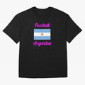 Argentina Football Flag ¨C Albiceleste Soccer Supporter Classic T-Shirt Carry the FIFA World Cup 2026 Group Stage Journey through Haaland and Mbappe Highlights, Spain and Netherlands Pride, Sports Nostalgia, International Competition, Famous