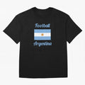 Argentina Football Flag ¨C Albiceleste Soccer Supporter Classic T-Shirt Celebrate National Team Dreams in FIFA World Cup 2026 for Fans of Cristiano Ronaldo, Haaland and CR7 and France, Bringing Football History, Final Match Energy, Crowd Noise and