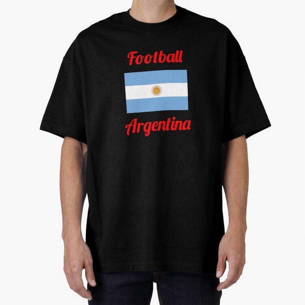Argentina Football Flag ¨C Albiceleste Soccer Supporter Classic T-Shirt Live for the Drama of Match Day Hype around FIFA World Cup 2026, Neymar, Haaland and Cristiano Ronaldo, Spain and Netherlands, Classic Soccer Heritage, Championship Pressure,