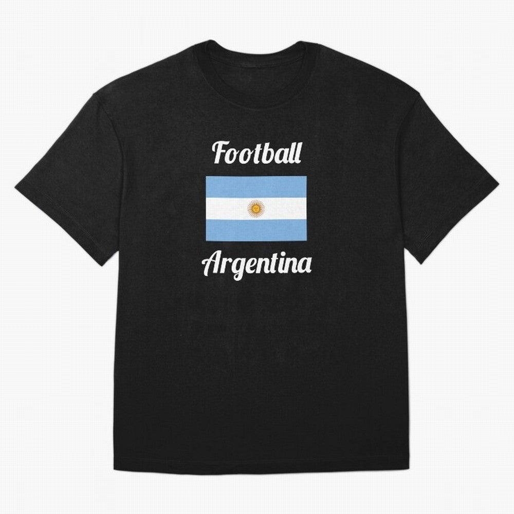 Argentina Football Flag ¨C Albiceleste Soccer Supporter Active T-Shirt Elevate Global Football Passion for FIFA World Cup 2026 Group Stage, Featuring Messi, CR7 and Mbappe, England, Match Day Excitement, Supporter Culture, Golden Goals and Global