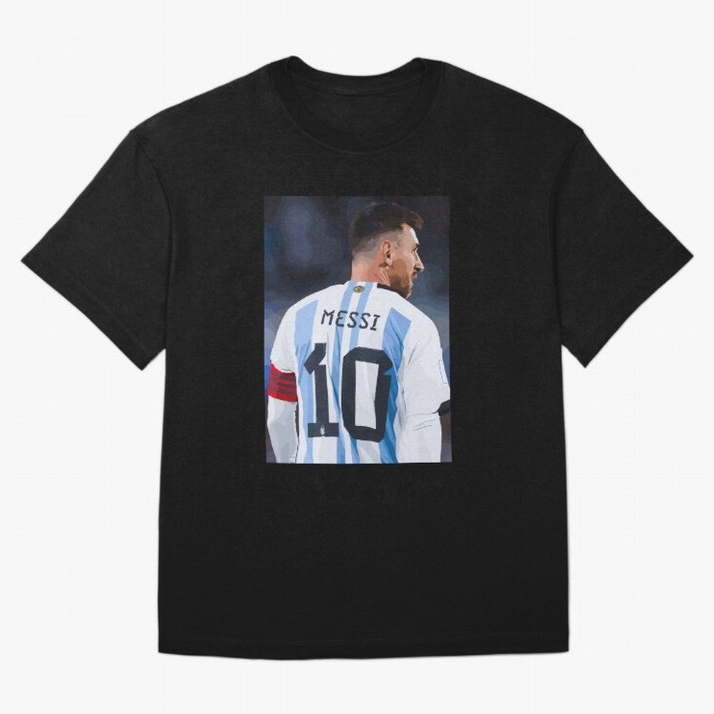 World Cup Soccer Football Lionel Messi Argentina Classic T-Shirt Turn Football Passion into Global Football Passion for FIFA World Cup 2026 Group Stage, Capturing Cristiano Ronaldo, Haaland and CR7, Argentina and Brazil, Goal Celebration Energy,
