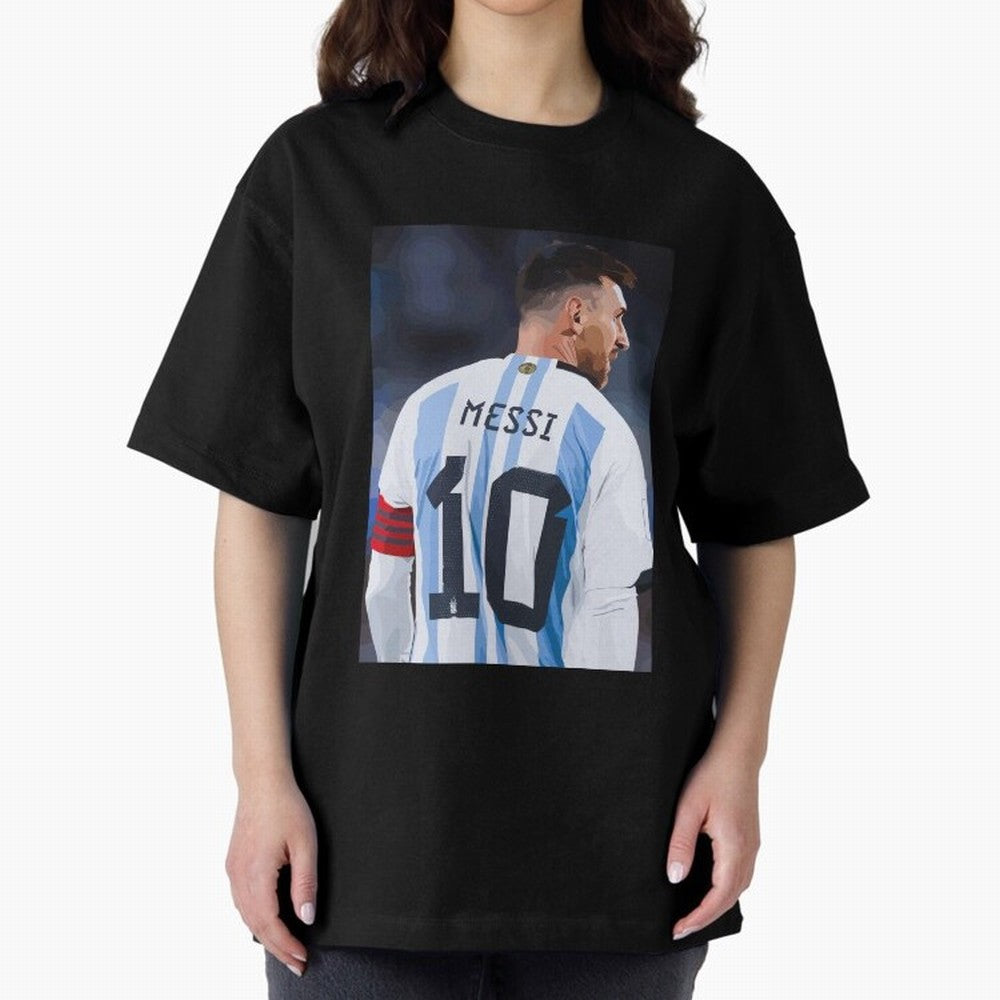 World Cup Soccer Football Lionel Messi Argentina Classic T-Shirt Turn Football Passion into Global Football Passion for FIFA World Cup 2026 Group Stage, Capturing Cristiano Ronaldo, Haaland and CR7, Argentina and Brazil, Goal Celebration Energy,