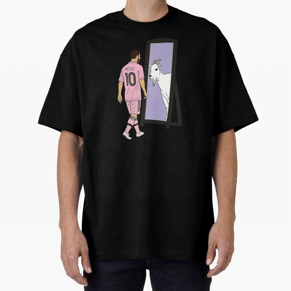 Messi Inter Miami Oversized T-Shirt Celebrate Rivalries and Pride in Match Day Hype around FIFA World Cup 2026 Group Stage, Mbappe and Neymar, Portugal, Spain and Germany, Match Day Excitement, Supporter Culture, Golden Goals and Global Football