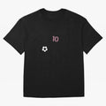 Messi Inter Miami Oversized T-Shirt Celebrate Classic Football Spirit in Global Football Passion for FIFA World Cup 2026 USA Canada Mexico, Featuring Messi and Cristiano Ronaldo, England, France and Netherlands, Football Festival Excitement, Trophy