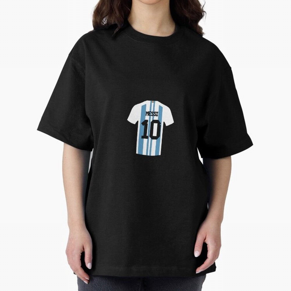 Lionel Messi Number 10 Jersey Illustration Classic T-Shirt Treasure FIFA World Cup 2026 USA Canada Mexico Celebrating CR7 and Messi, France Energy, Stadium Chants, National Pride, Trophy Dreams and Unforgettable Football Memories; Perfect for