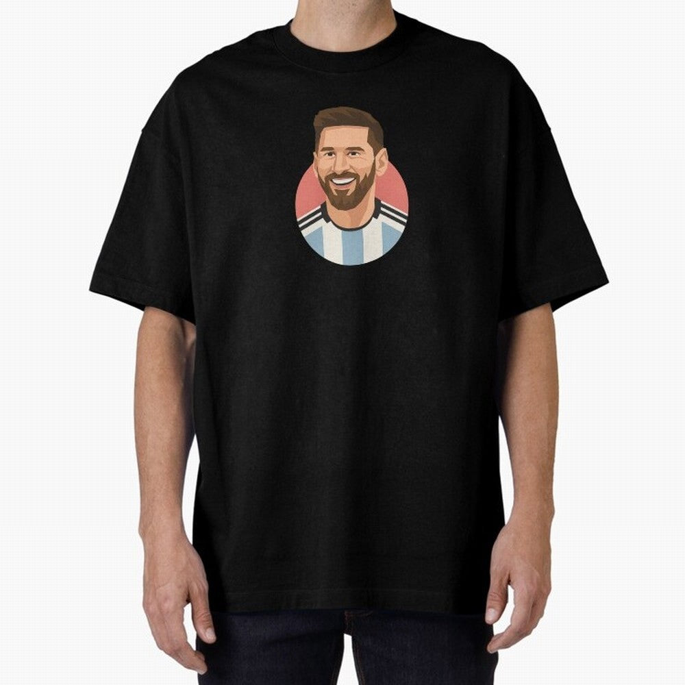 Messi Oversized T-Shirt Honor FIFA World Cup 2026 USA Canada Mexico Driven by Neymar, Portugal Energy, Goal Celebration Energy, Supporter Heritage, Football Icons and Worldwide Tournament Joy; Ideal for Football Dads, Football Moms, Friends,