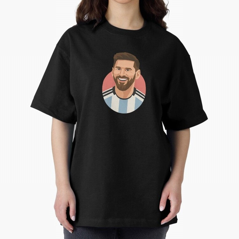 Messi Oversized T-Shirt Honor FIFA World Cup 2026 USA Canada Mexico Driven by Neymar, Portugal Energy, Goal Celebration Energy, Supporter Heritage, Football Icons and Worldwide Tournament Joy; Ideal for Football Dads, Football Moms, Friends,