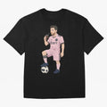 Lionel Messi Anime Style Drinking Mate - The Goat Inter Miami Classic T-Shirt Celebrate Soccer Greatness during FIFA World Cup 2026 for Fans of Cristiano Ronaldo and France, Bringing Football Festival Excitement, Trophy Ambitions, Country Rivalries
