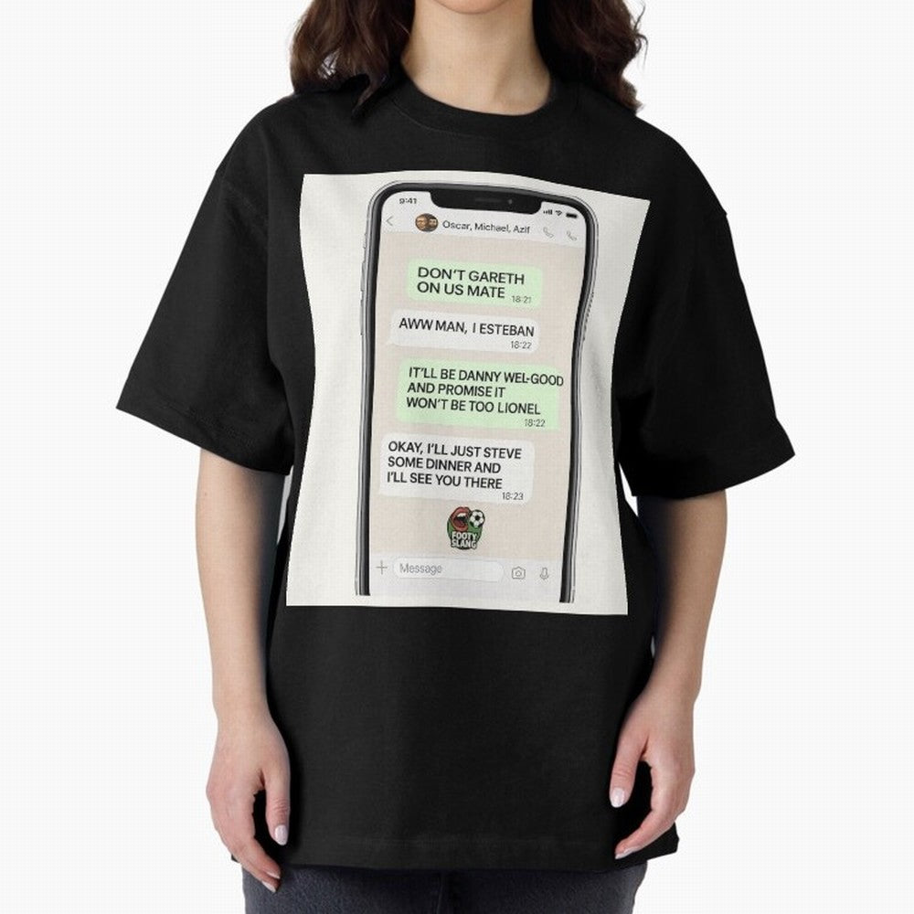 Football Slang WhatsApp Banter ¨C Classic Footy Chat Art Classic T-Shirt Bring International Match Energy to Global Football Passion for FIFA World Cup 2026 Group Stage, Driven by Messi, CR7 and Mbappe, Brazil, Global Supporter Spirit, Legendary