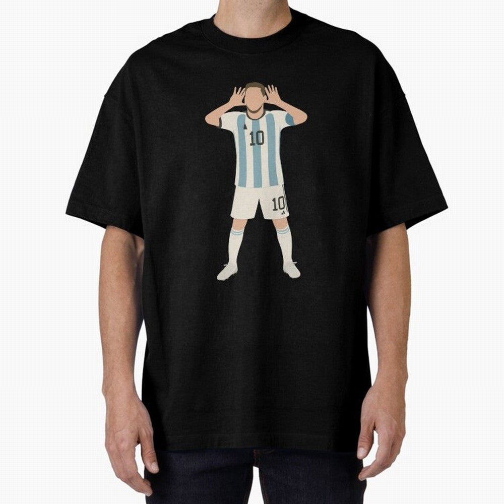 Leo Messi World Cup Celebration Classic T-Shirt Make Game Day About Global Football Passion for FIFA World Cup 2026 USA Canada Mexico, Highlighting CR7 and Messi, Argentina, Champion Mindset, Group Stage Buzz, Knockout Tension and Passionate Fan