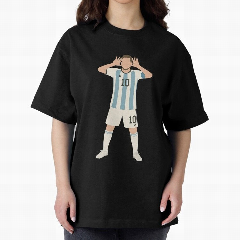 Leo Messi World Cup Celebration Classic T-Shirt Make Game Day About Global Football Passion for FIFA World Cup 2026 USA Canada Mexico, Highlighting CR7 and Messi, Argentina, Champion Mindset, Group Stage Buzz, Knockout Tension and Passionate Fan