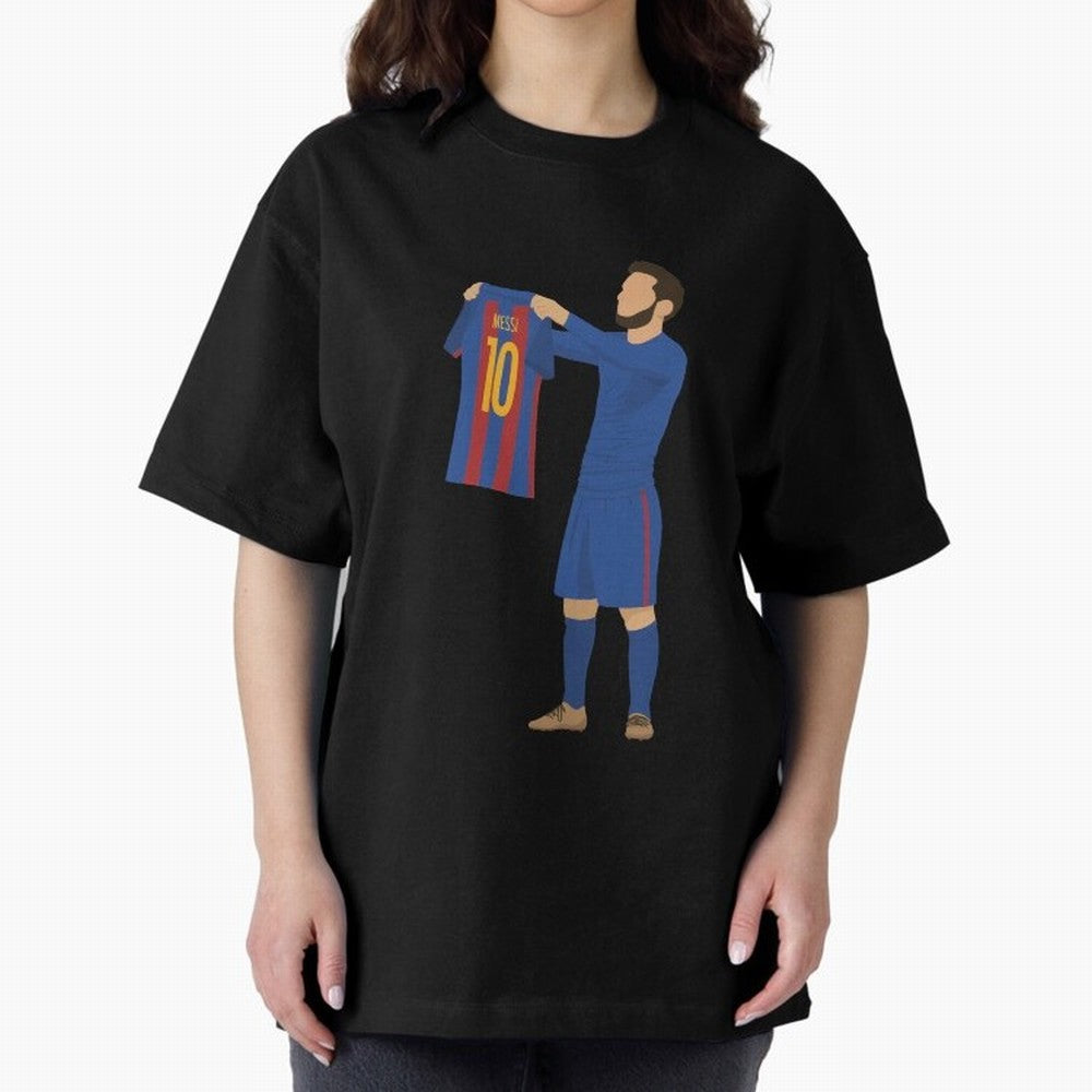 Leo Messi Celebration Sticker Classic T-Shirt Relive FIFA World Cup 2026 Spirit, Celebrating Portugal, Spain and Germany, Neymar, Haaland and Cristiano Ronaldo, Goal Celebration Energy, Supporter Heritage, Football Icons and Worldwide Tournament