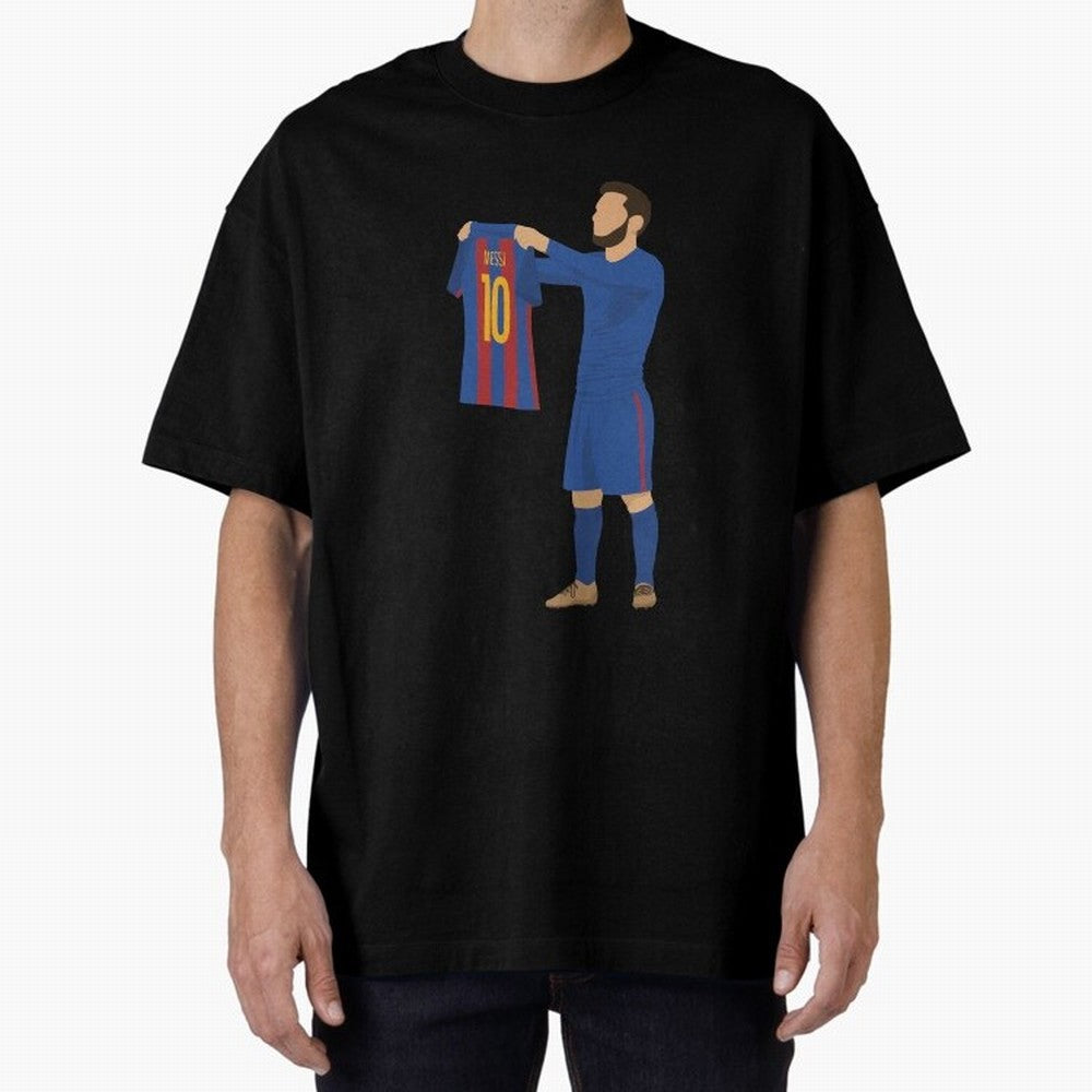 Leo Messi Celebration Sticker Classic T-Shirt Relive FIFA World Cup 2026 Spirit, Celebrating Portugal, Spain and Germany, Neymar, Haaland and Cristiano Ronaldo, Goal Celebration Energy, Supporter Heritage, Football Icons and Worldwide Tournament