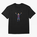 Leo Messi Celebration Sticker Classic T-Shirt Support FIFA World Cup 2026 for Fans of Cristiano Ronaldo, Haaland and CR7 and Portugal, Bringing Football Passion, Legendary Performances, Festival Vibes and Supporter Community; Perfect for People Who