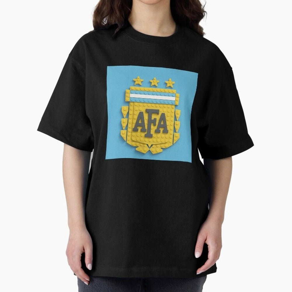 Argentina Blocks Classic T-Shirt Carry the Dream of Global Football Passion for FIFA World Cup 2026 Group Stage, with Haaland, Argentina, Championship Spirit, Famous Goals, Roaring Crowds and International Football Unity; Built for Supporters
