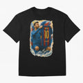 Messi Shirt Celebration Poster ¨C Iconic FC Barcelona Number 10 Artwork Oversized T-Shirt Make Game Day About FIFA World Cup 2026 with Cristiano Ronaldo, Argentina, France and Brazil Energy, Supporter Pride, Iconic Celebrations, Legendary Names and