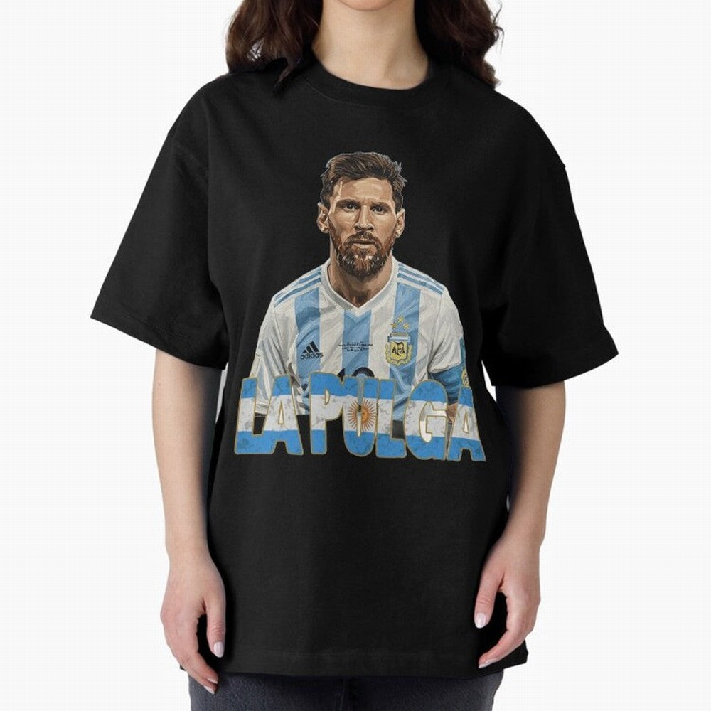 Messi The Goat - Messi The Flea - Mess10 Classic T-Shirt Show Support during Match Day Hype around FIFA World Cup 2026 USA Canada Mexico, Cristiano Ronaldo, Haaland and CR7, Brazil, Game Day Rituals, Football Legends, Country Pride and the Road to