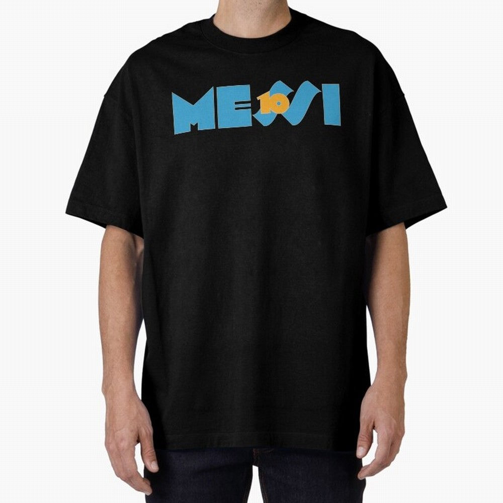 Messi 10 Oversized T-Shirt Show Love for Legendary Goals in the FIFA World Cup 2026 Group Stage Journey through Messi, CR7 and Mbappe Highlights, Argentina and Brazil Pride, Worldwide Fan Energy, Dramatic Goals, Stadium Lights and Championship