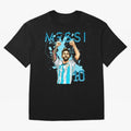 Lionel Messi GOAT Argentina Classic T-Shirt Show Your Tournament Heart for FIFA World Cup 2026 USA Canada Mexico for Fans of Mbappe and Spain and Netherlands, Bringing Game Day Rituals, Football Legends, Country Pride and the Road to the Final;