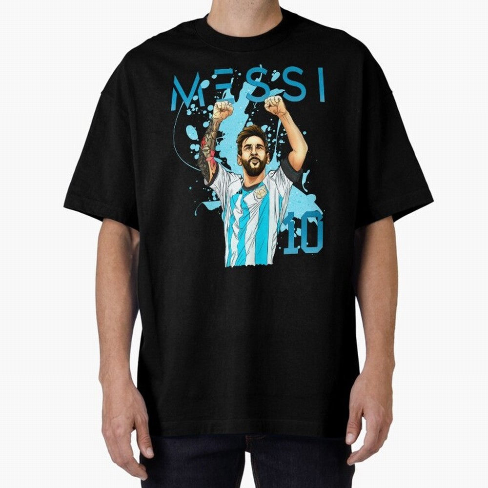 Lionel Messi GOAT Argentina Classic T-Shirt Show Your Tournament Heart for FIFA World Cup 2026 USA Canada Mexico for Fans of Mbappe and Spain and Netherlands, Bringing Game Day Rituals, Football Legends, Country Pride and the Road to the Final;