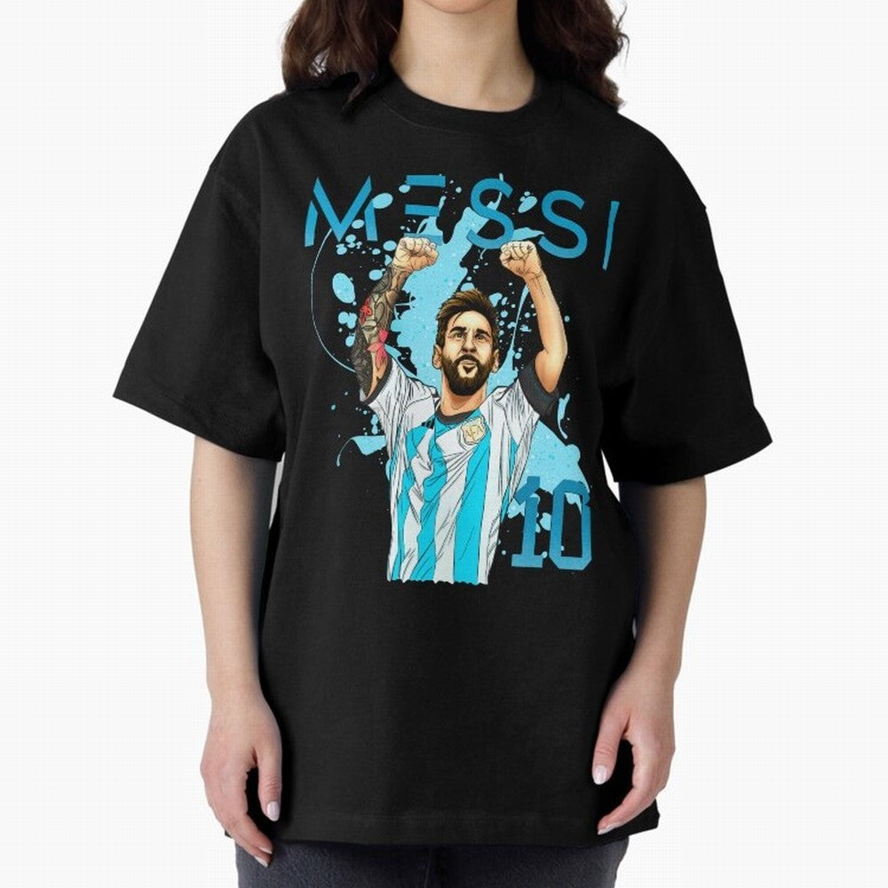 Lionel Messi GOAT Argentina Classic T-Shirt Show Your Tournament Heart for FIFA World Cup 2026 USA Canada Mexico for Fans of Mbappe and Spain and Netherlands, Bringing Game Day Rituals, Football Legends, Country Pride and the Road to the Final;