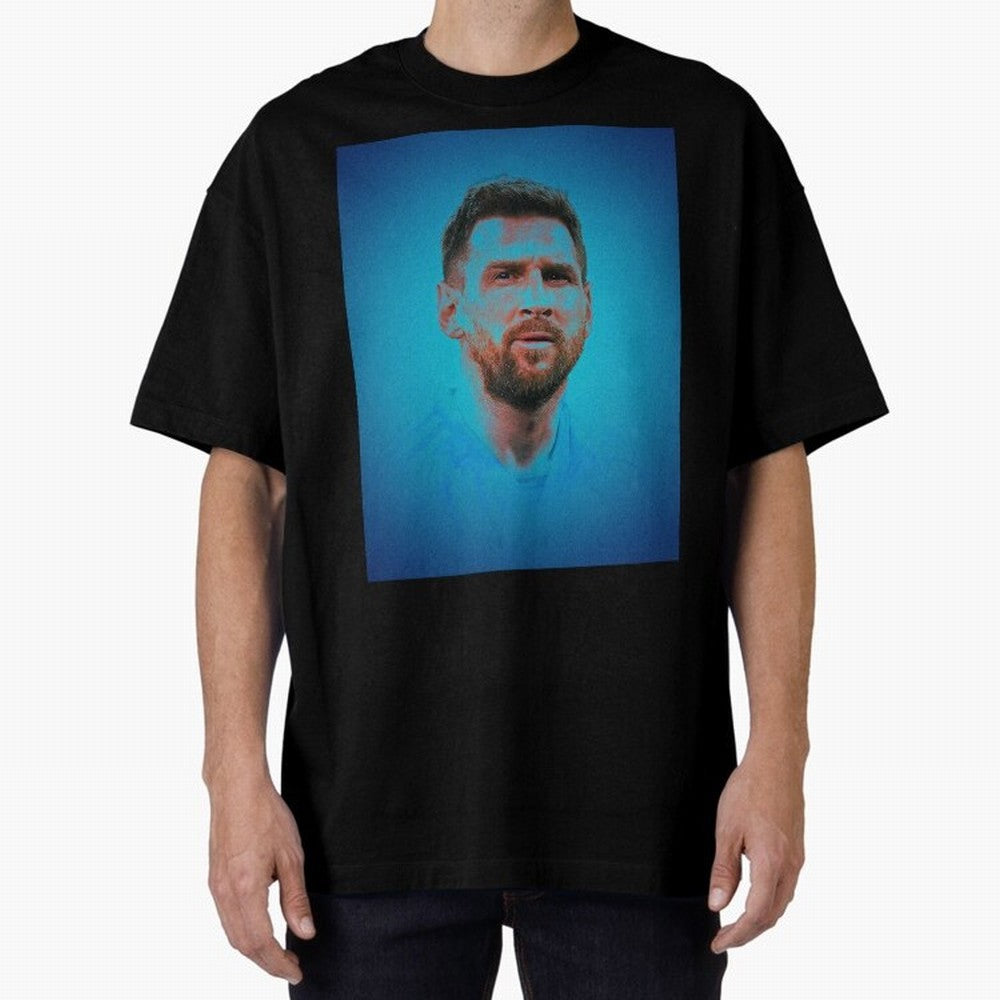 Messi: The Undisputed GOAT Oversized T-Shirt Celebrate the Biggest Stage of FIFA World Cup 2026 USA Canada Mexico for Fans of Neymar and Netherlands, Bringing Championship Spirit, Famous Goals, Roaring Crowds and International Football Unity; Made