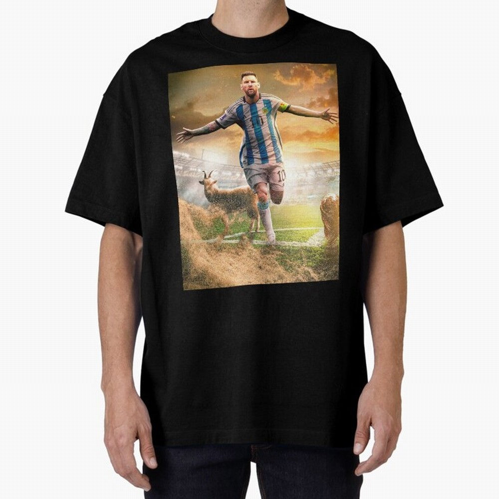Messi: The Undisputed GOAT Classic T-Shirt Upgrade FIFA World Cup 2026 for Fans of CR7 and England, Bringing Sports Nostalgia, International Competition, Famous Players and Unforgettable Victories; Great for Watch Parties, Sports Bars, Family