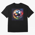 Soccer 2 Oversized T-Shirt Make Every Kick Count in Global Football Passion for FIFA World Cup 2026, Filled with Mbappe and Neymar, Portugal, Spain and Germany, Global Supporter Spirit, Legendary Goals, National Colors and Tournament Celebration;