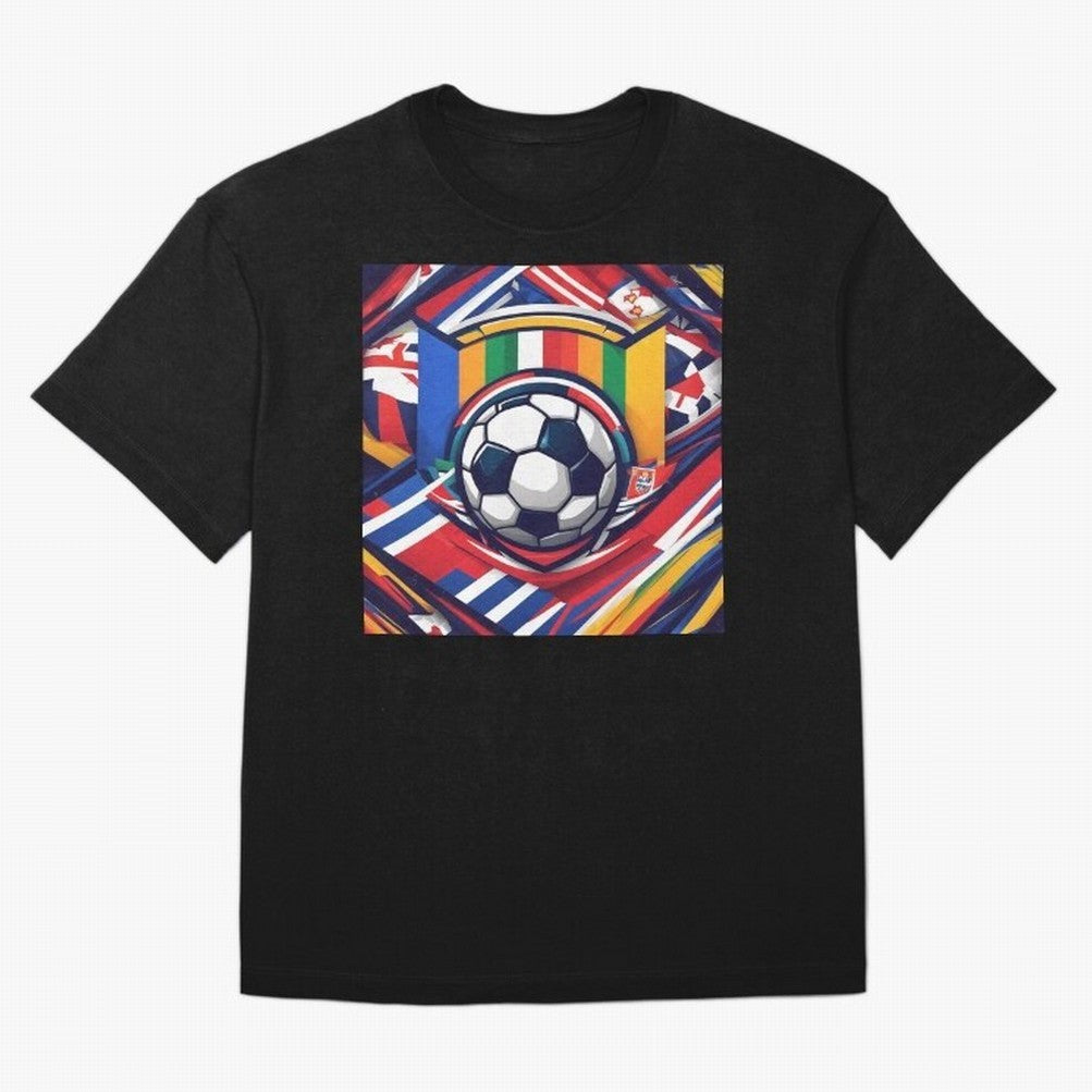 Soccer Classic T-Shirt Celebrate Fan Favorites in Global Football Passion for FIFA World Cup 2026 Group Stage, Capturing Mbappe, Portugal, Spain and Germany, Football Festival Excitement, Trophy Ambitions, Country Rivalries and Star Player Buzz;
