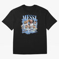 Lionel Messi Footballer Classic T-Shirt Celebrate Global Passion for the FIFA World Cup 2026 USA Canada Mexico Journey through Mbappe and Neymar Highlights, France Pride, Tournament Hype, Historic Matchups, Family Viewing Parties and Global Sports