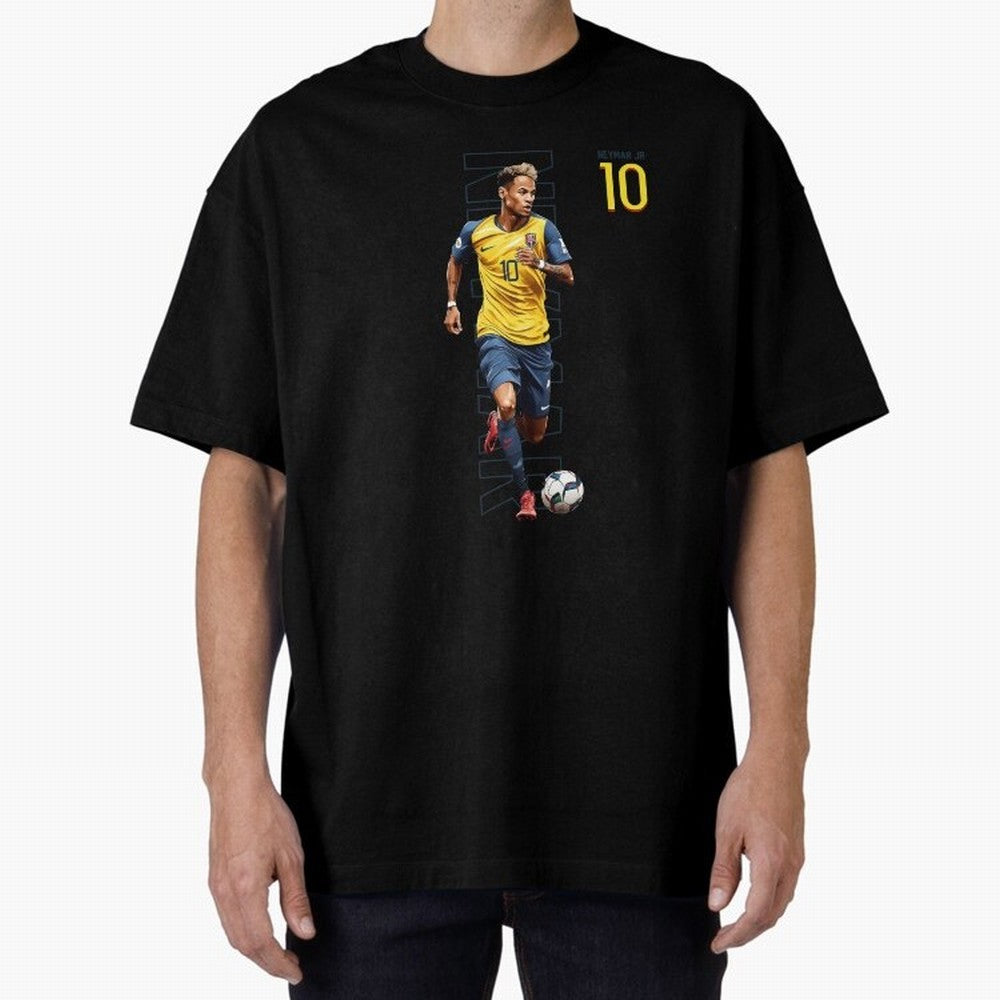 Neymar No. 10 Artwork For Tee/Sticker Essential T-Shirt Celebrate Fan Favorites in FIFA World Cup 2026 USA Canada Mexico for Fans of Cristiano Ronaldo, Haaland and CR7 and England, Bringing Champion Mindset, Group Stage Buzz, Knockout Tension and