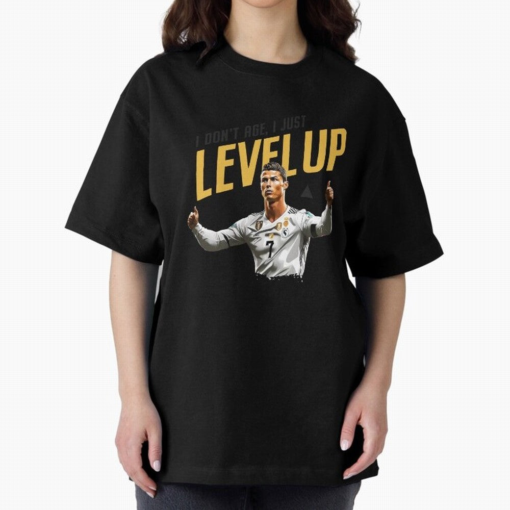 Cristiano Ronaldo Levels Up Essential T-Shirt Keep the Legacy of FIFA World Cup 2026 Group Stage Spirit, Centered on Portugal, Cristiano Ronaldo, Haaland and CR7, Fan Favorite Moments, National Team Passion, Big Match Drama and Soccer History;