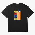Mes Que Un Club Barcelona Essential T-Shirt Mark Match Day Hype around FIFA World Cup 2026, Messi, England, France and Netherlands, Football Festival Excitement, Trophy Ambitions, Country Rivalries and Star Player Buzz; Perfect for Fans,
