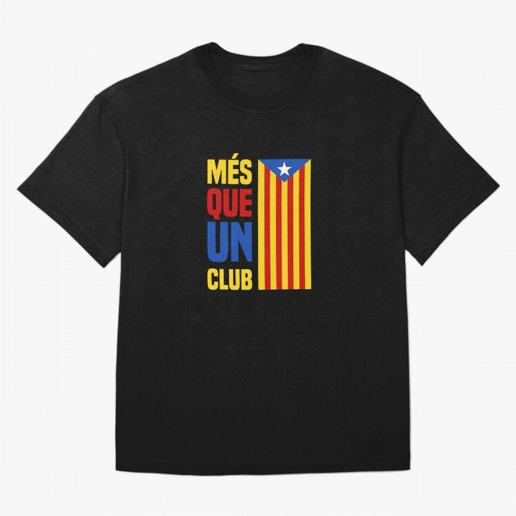 Mes Que Un Club Barcelona Essential T-Shirt Mark Match Day Hype around FIFA World Cup 2026, Messi, England, France and Netherlands, Football Festival Excitement, Trophy Ambitions, Country Rivalries and Star Player Buzz; Perfect for Fans,