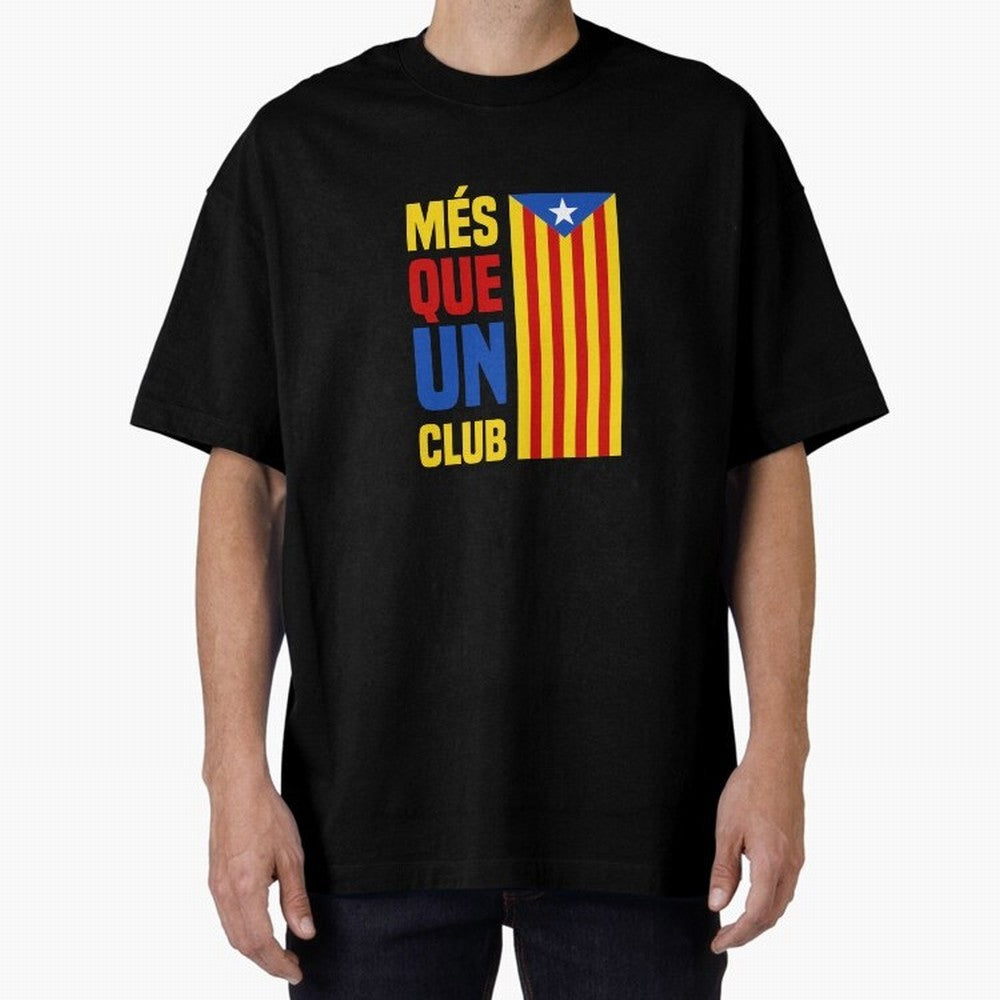 Mes Que Un Club Barcelona Essential T-Shirt Mark Match Day Hype around FIFA World Cup 2026, Messi, England, France and Netherlands, Football Festival Excitement, Trophy Ambitions, Country Rivalries and Star Player Buzz; Perfect for Fans,