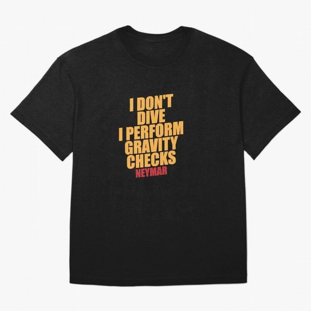 Neymar And Gravity Checks - Bold Statement Essential T-Shirt Celebrate Global Passion for FIFA World Cup 2026 USA Canada Mexico Highlighting Haaland, England and Germany Energy, Soccer Culture, Superstar Moments, National Team Dreams and