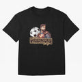 Messi Down To Earth Graphic Essential T-Shirt Honor Football Greatness during Global Football Passion for FIFA World Cup 2026 USA Canada Mexico, Inspired by CR7, England, Supporter Pride, Iconic Celebrations, Legendary Names and Global Match Day