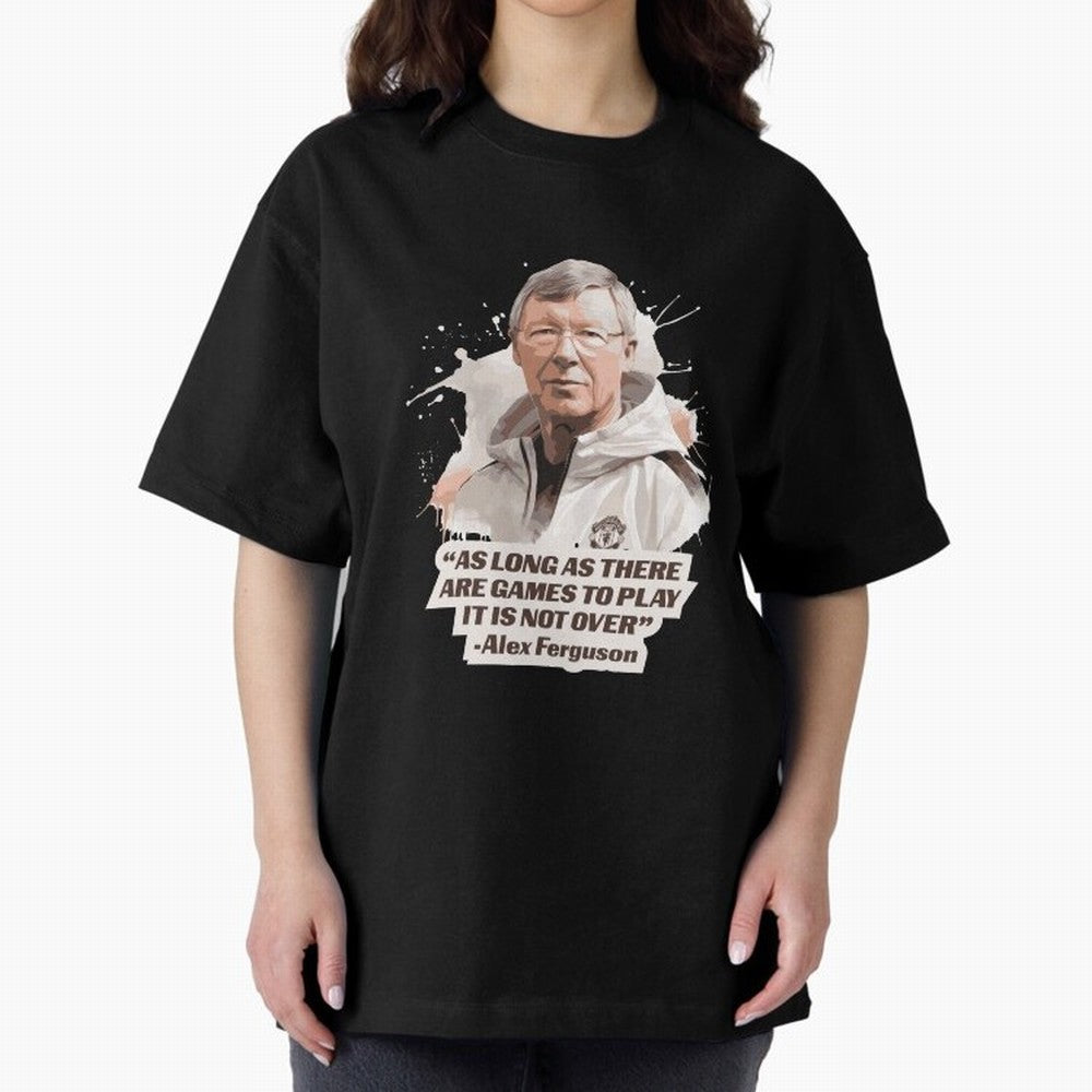 Sir Alex Ferguson - It Is Not Over Yet Essential T-Shirt Turn Every Weekend Toward the FIFA World Cup 2026 USA Canada Mexico Journey through Haaland and Mbappe Highlights, Argentina and Brazil Pride, Soccer Culture, Superstar Moments, National Team