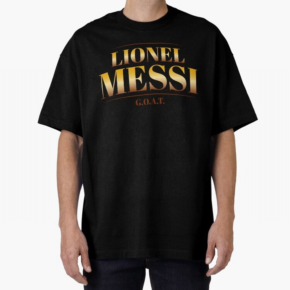 GOAT Leo Messi Classic T-Shirt Honor Football Greatness during FIFA World Cup 2026 Group Stage for Fans of Neymar, Haaland and Cristiano Ronaldo and France and Portugal, Bringing Goal Celebration Energy, Supporter Heritage, Football Icons and