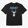 Messi GOAT Classic T-Shirt Celebrate Rivalries and Pride in Match Day Hype around FIFA World Cup 2026, Haaland and Mbappe, France, Fan Favorite Moments, National Team Passion, Big Match Drama and Soccer History; Perfect for Supporters Who Want Bold